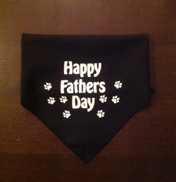 Fathers Day Dog Bandana